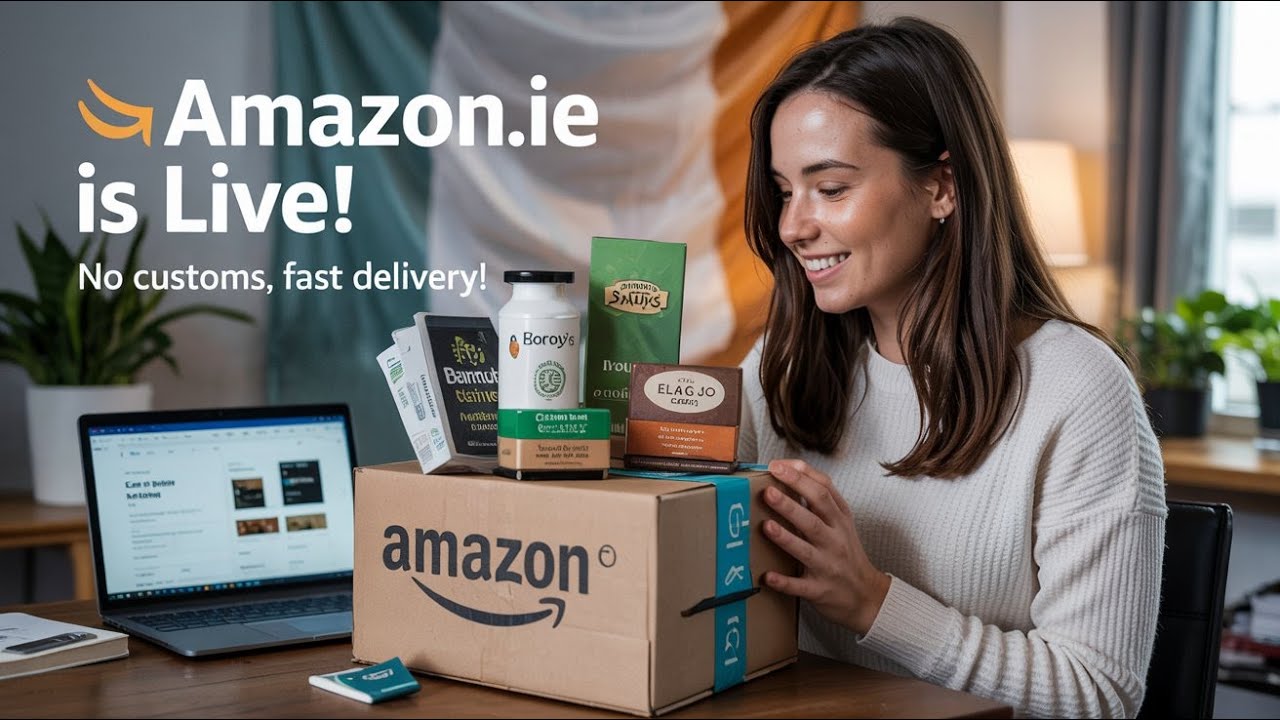 Amazon.ie Launch in Ireland | Faster Delivery & No Extra Fees &ndash; A Game-Changer! 🇮🇪