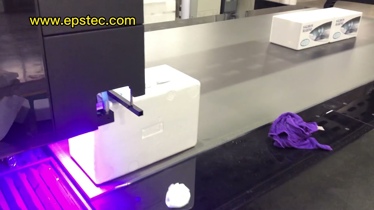 JKCC 3013 Printer manufacturer for printing Styrofoam EPS fish box | INSULATIONS FACTORY LTD
