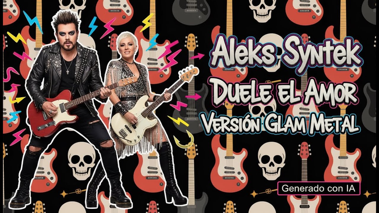 Aleks Syntek – Duele el Amor | Cover IA Glam Metal emotivo