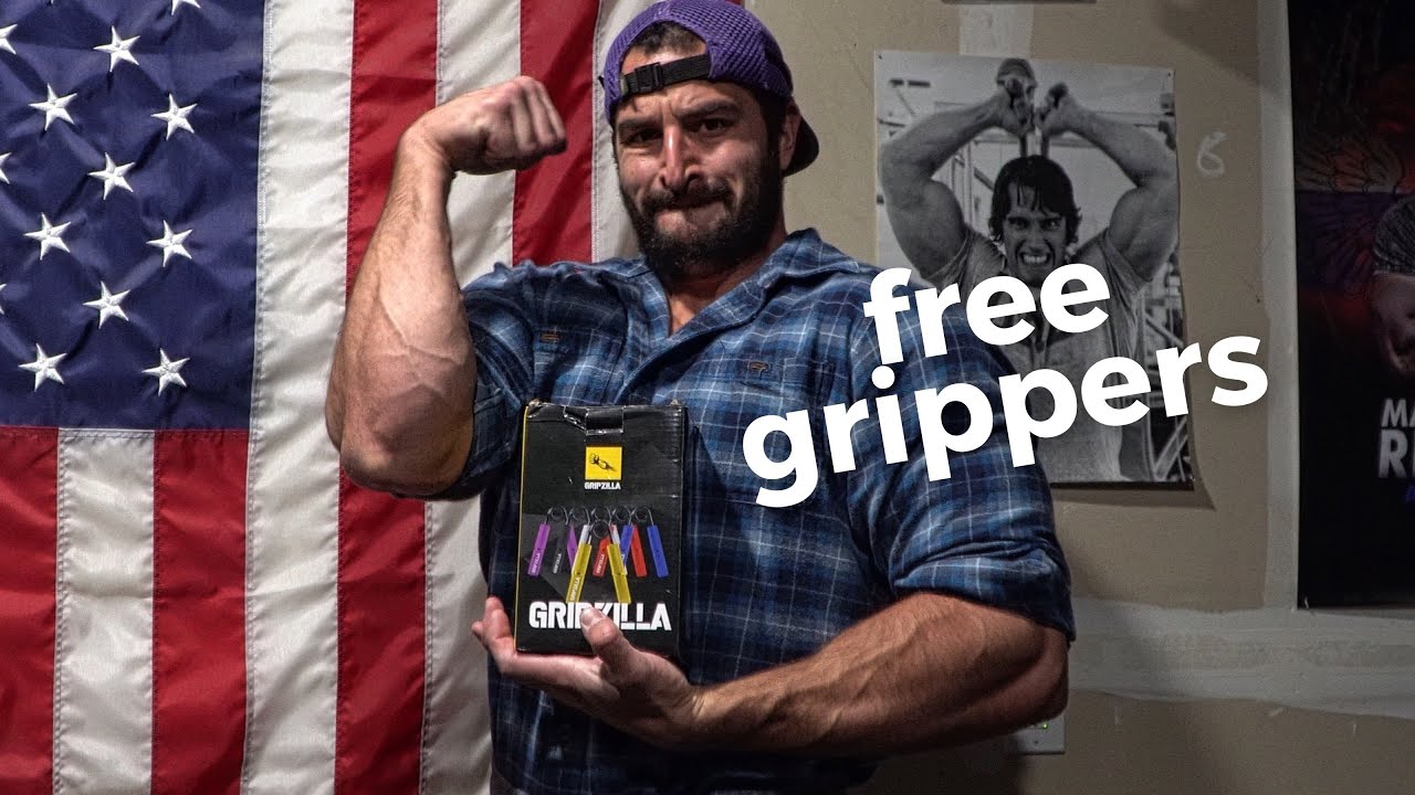 I'm giving away this FULL SET of grippers to a weak handed man in need.