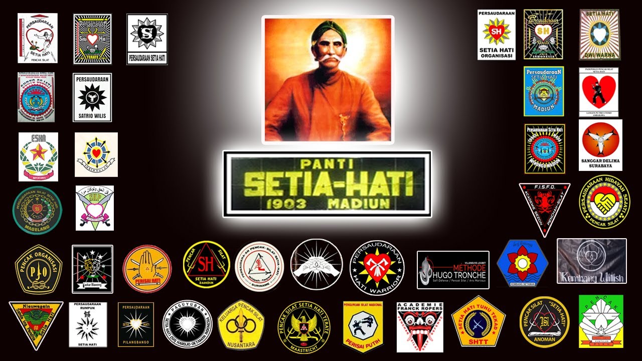 40 Perguruan Silat Beraliran Setia Hati #TrahSH #RumpunSH