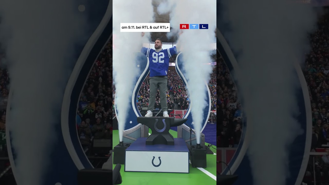 Es für eine Ehre😍  Das NFL Berlin Game jetzt Live bei RTL! 