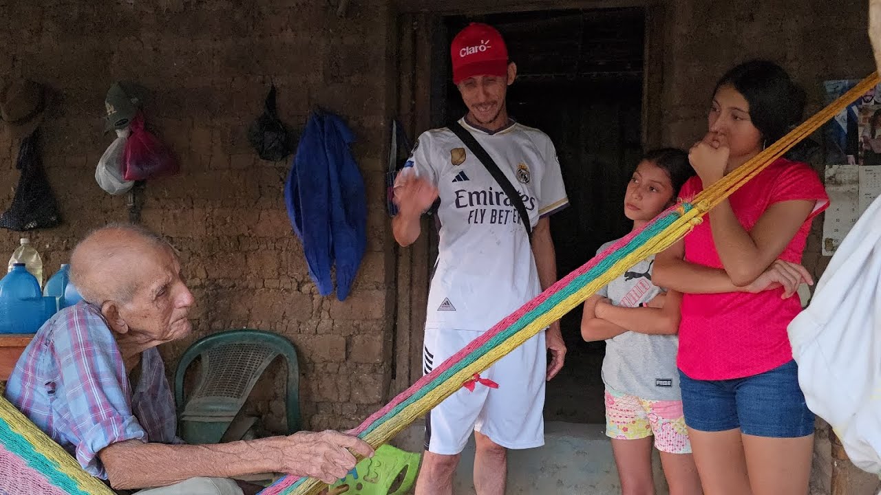 ODALIS LLEVO UNA BENDICIÒN A ESTOS ABUELO 🥺ASI ES LA VIDA DE ELLOS 😱