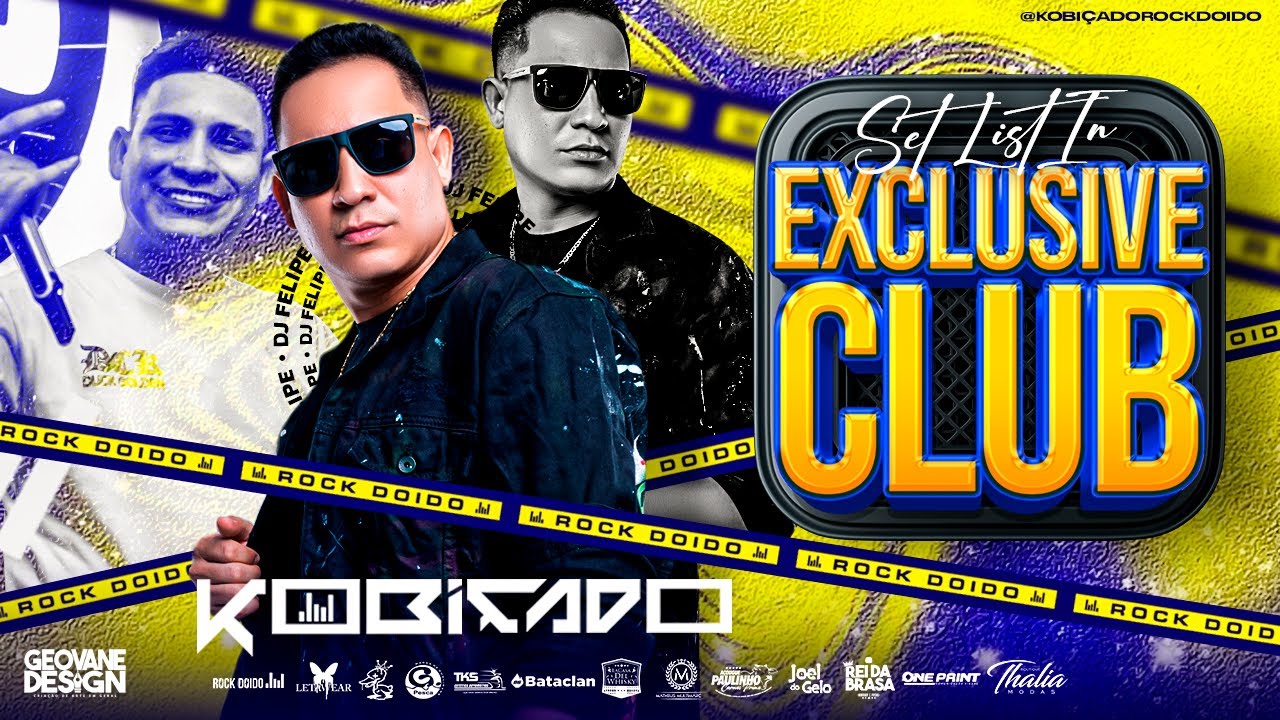 CD AO VIVO DJ FELIPE KOBI&Ccedil;ADO NA EXCLUSIVE CLUB 20-06-2024
