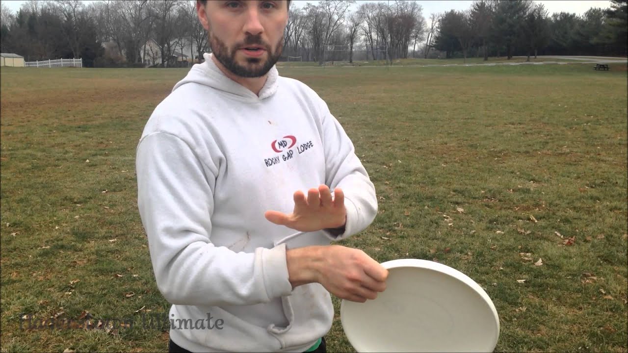 Ultimate Frisbee - How to Make a Backhand Throw (Standard Throw)