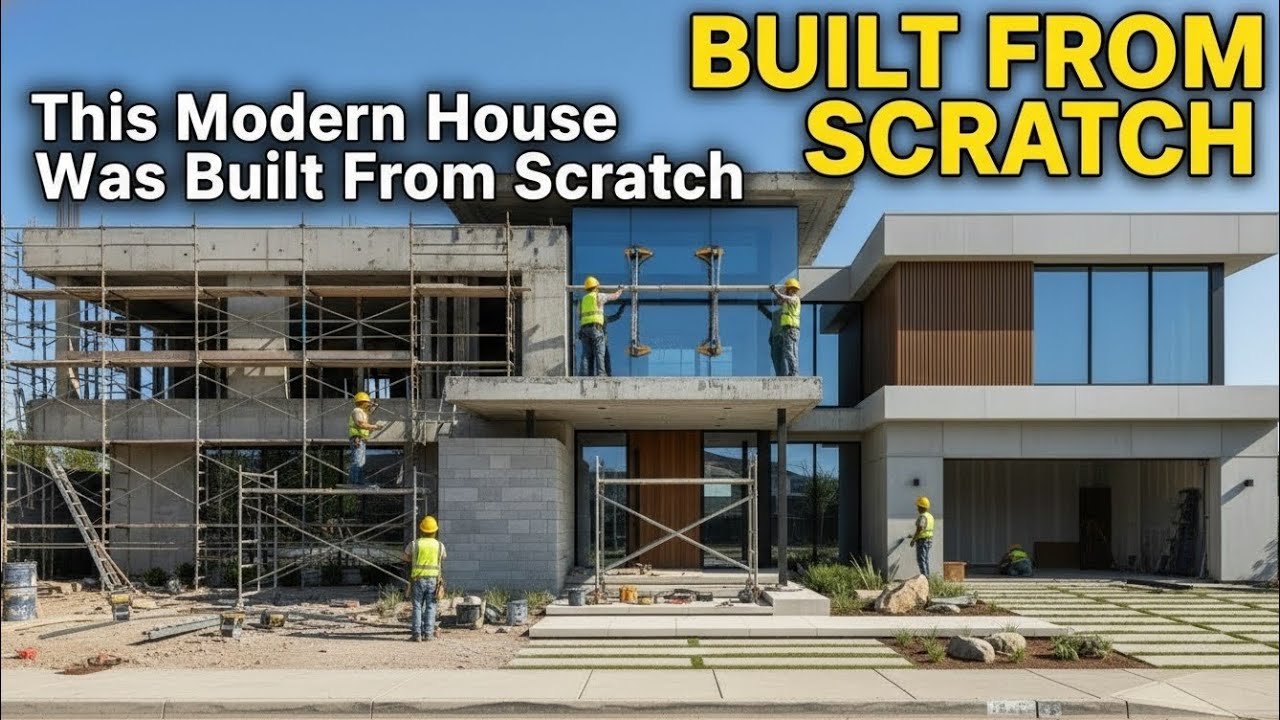 This Modern House Was Built From Scratch