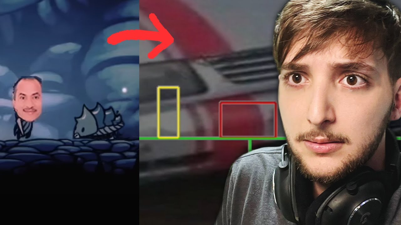 hollow knight mas eu só vejo os hitbox