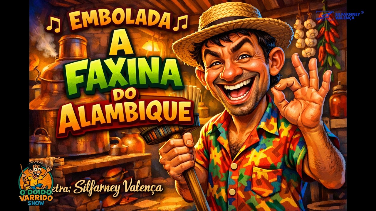 🎶 Embolada — A FAXINA DO ALAMBIQUE | 𝓢𝓲𝓵𝓯𝓪𝓻𝓷𝓷𝓮𝔂 𝓥𝓪𝓵𝓮𝓷𝓬̧𝓪