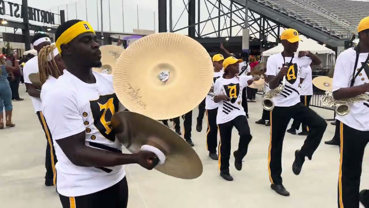 Alabama State Marching in vs UAB 2025