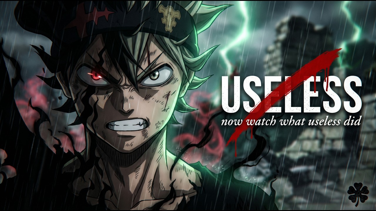 ASTA // USELESS | Black Clover Anti-Magic Anthem