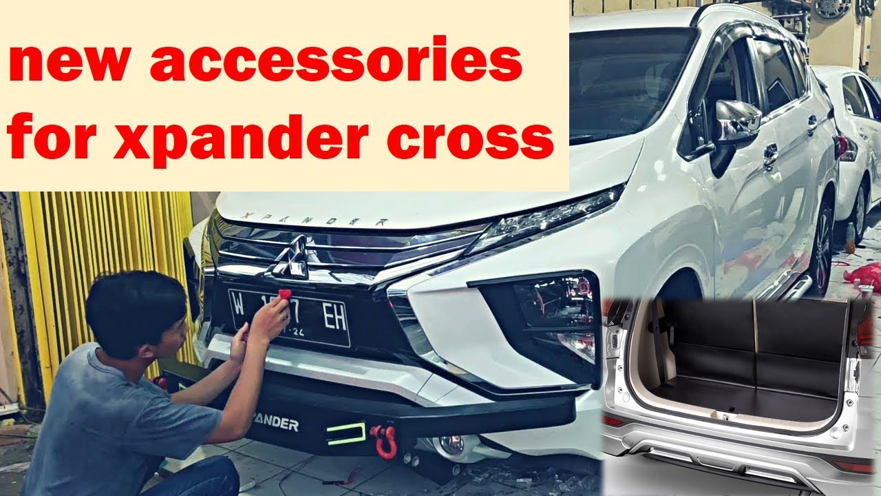 Mitsubishi xpander cross install accessories