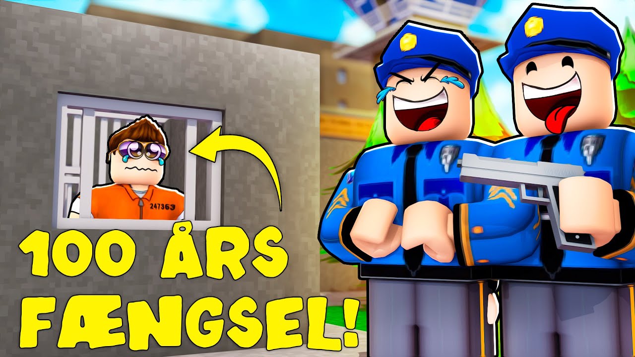 Jeg Har Fået *100 ÅR* i Roblox MEST SIKRE Fængsel🤯
