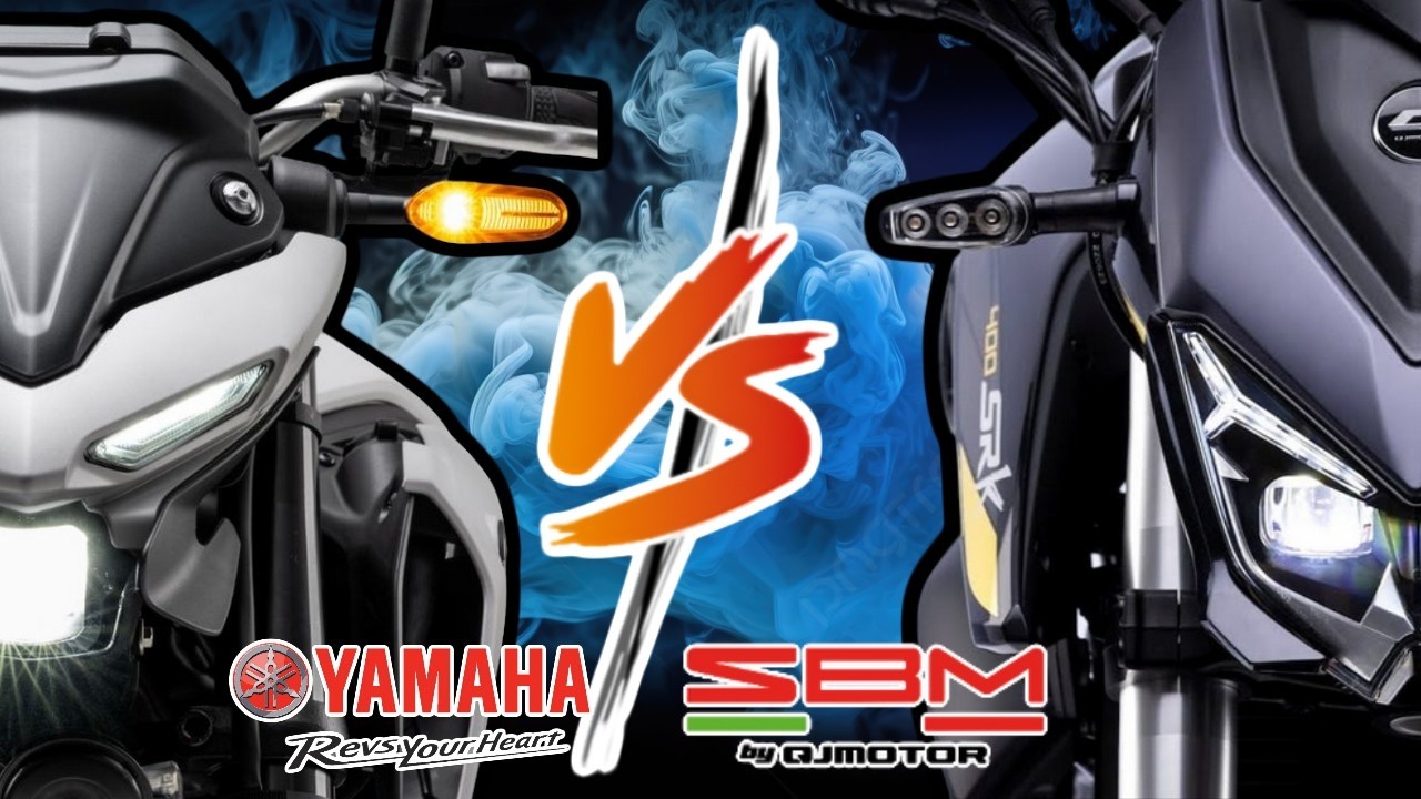 Comparativo MT 03 X SBM 400