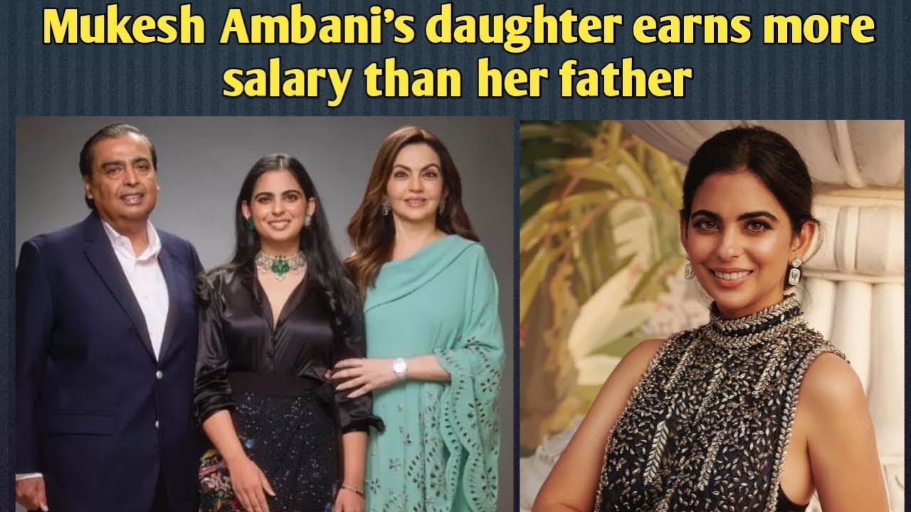 How much salary does Isha Ambani earn at Reliance?