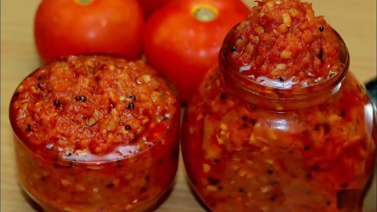 टमाटर की ऐसी चटपटी चटनी एक बार बनाएं और महीना तक खाएं l Tamatar Chutney l Easy Tomato Chutney