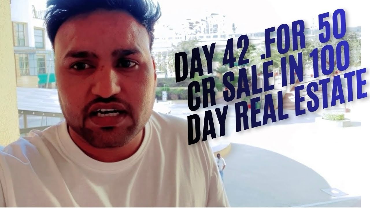 Day 42 for 50 cr sale challenge in 100 day real estate property dealer 