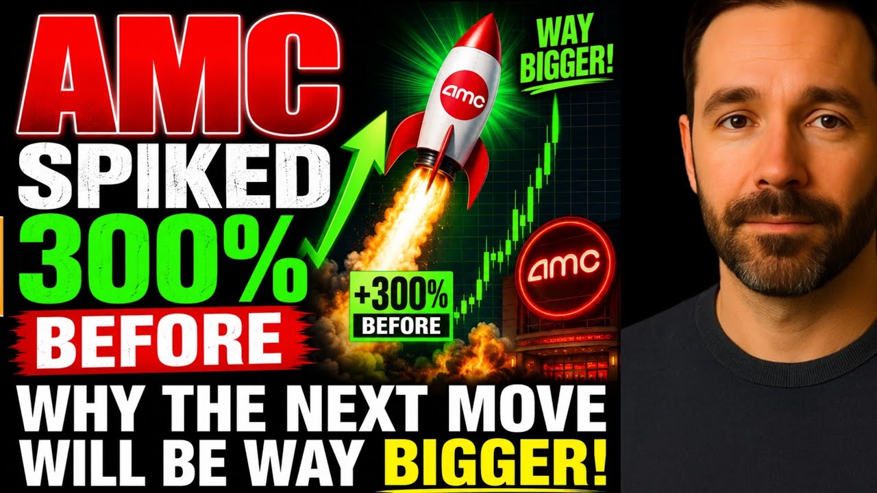 АКЦИИ AMC: Взлетели на 300% в прошлый раз &mdash; почему следующий скачок будет намного мощнее! АНАЛИЗ ...