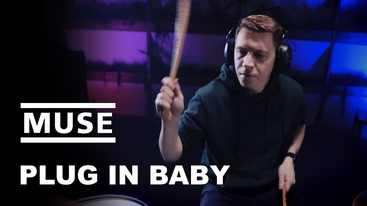 Muse - Plug In Baby (drum cover by Роман Федянин)