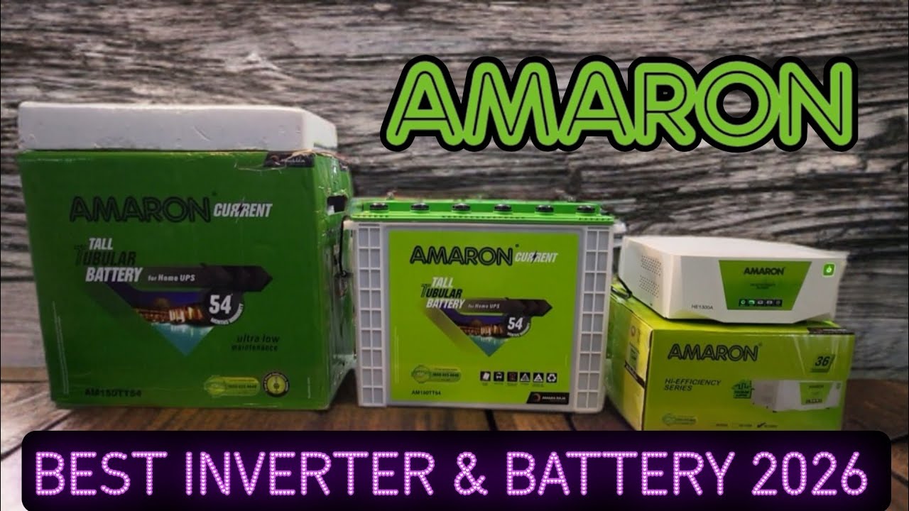 Amaron AM150TT54 Battery + HE 1300A Inverter Full Review | Best Power Backup Combo 2026! #ranchi 