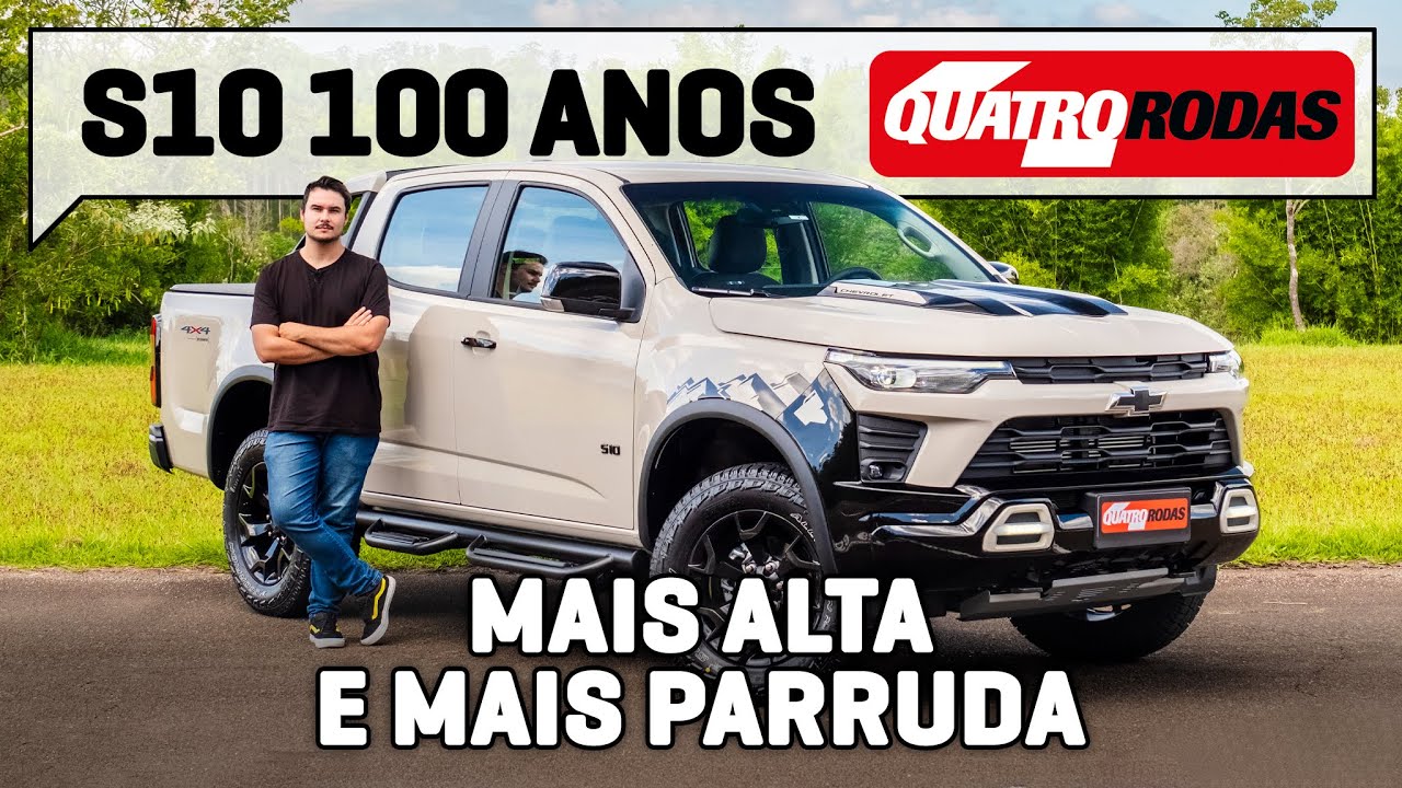 Chevrolet S10 100 Anos é a MAIS OFF-ROAD da linha, mas não a MAIS COMPLETA