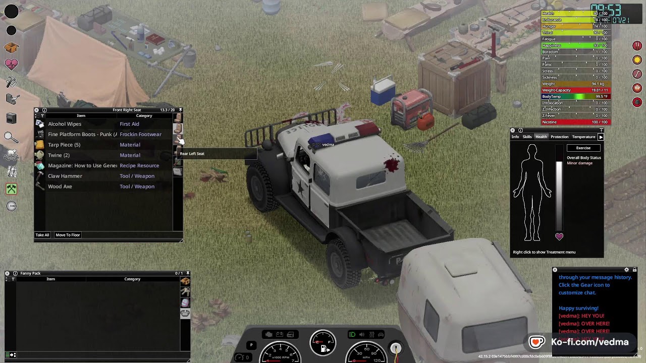 ✨LIVE✨ Project Zomboid - Trying to Find my Car #gameplay