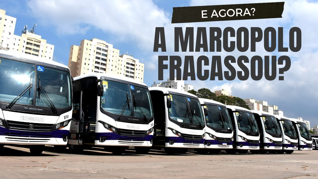 SUCESSO DA BUSSCAR OU FRACASSO DA MARCOPOLO?? POR QUE A MARCOPOLO NÃO ESTÁ VENDENDO ÔNIBUS?