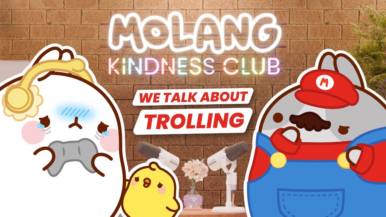 How to deal with CYBER-BULLYING with Marco 🤬 | Molang Kindness Club #7 🎙️