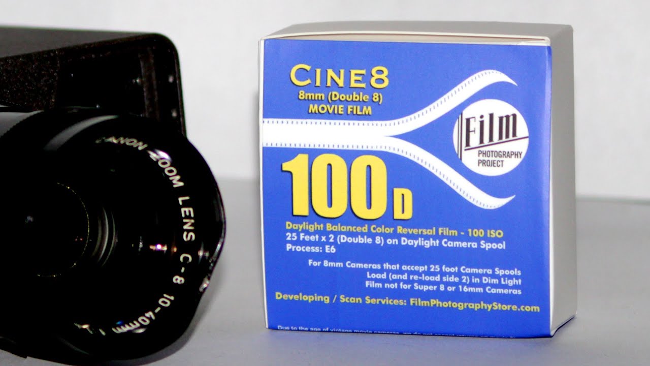 8mm Roll Review - Kodak Ektachrome 100D Reversal / Canon Reflex  Zoom 8 Camera