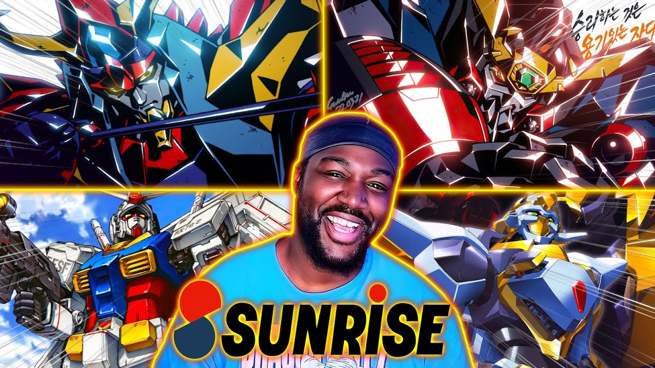 Реакция на все открытия Sunrise Mecha Robot (1975 - 2024) OP Reaction