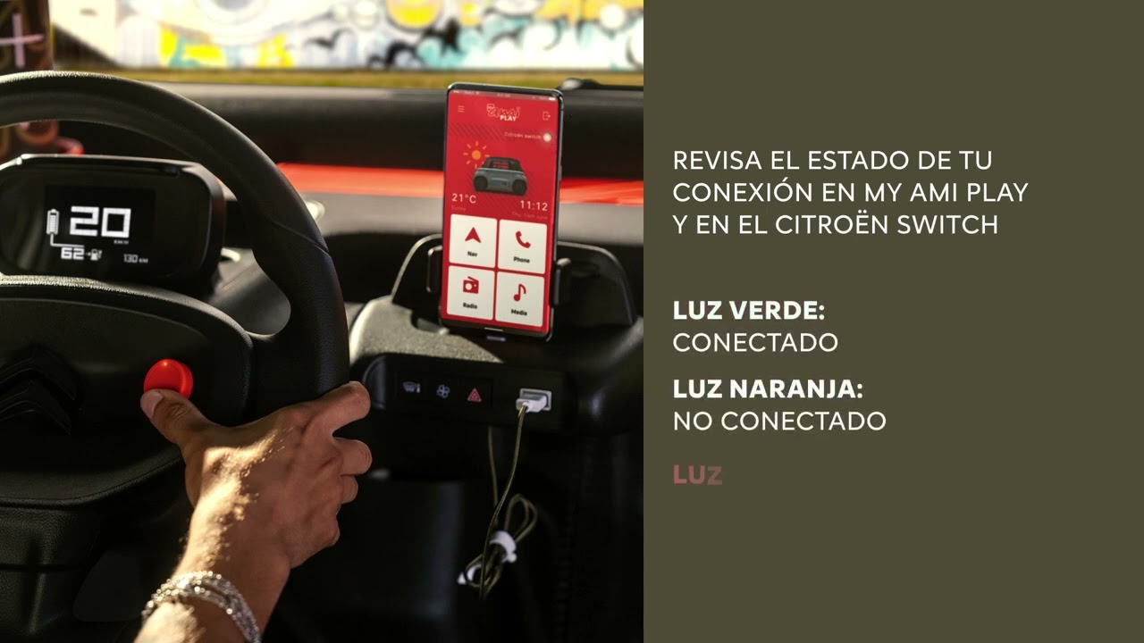 Citro&euml;n Ami: Optimiza tu experiencia de conducci&oacute;n con My Ami Play