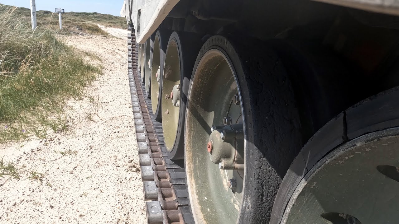 Tank Tracks at work - LEOPARD TANK - Tracks Wheels Suspension
