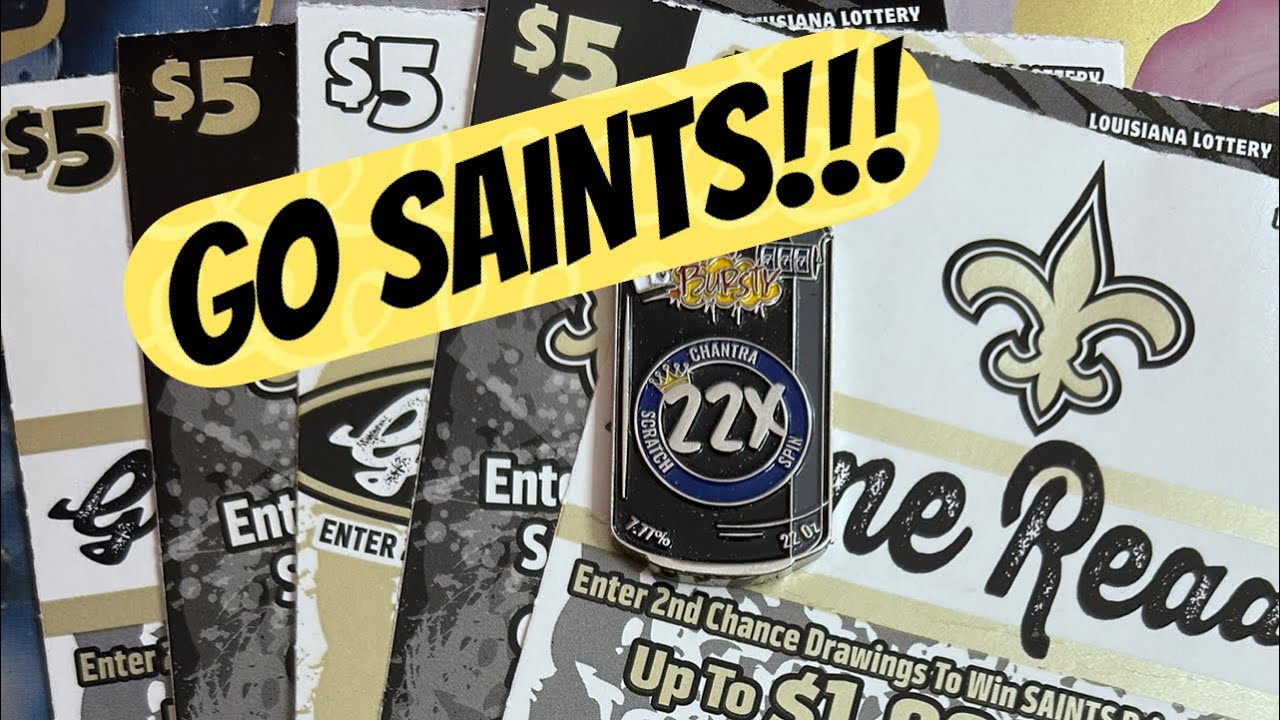 Louisiana SAINTS football tickets win or bust????@ChantraScratchNSpin 