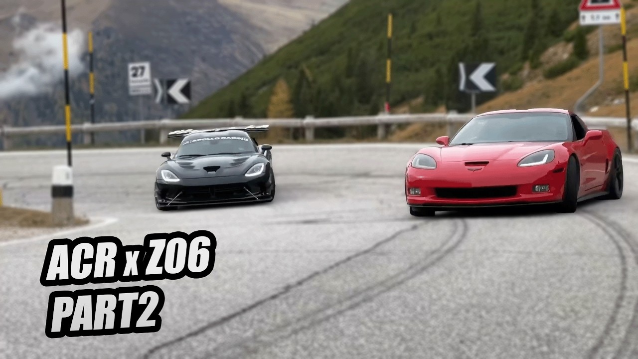 Dodge Viper ACR vs. Corvette Z06: Taking On European Mountain Roads (Part 2)