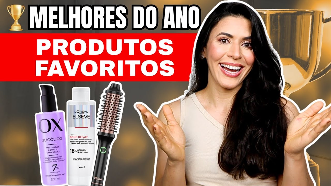 TOP 10 PRODUTOS DE CABELO FAVORITOS E MAIS USADOS DE 2025 [Acess&oacute;rios e Tratamento] #3