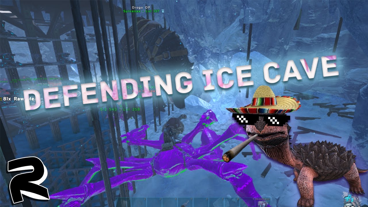 ARK Official Small Tribes PVP │ New Era x Gang Shit │36 Ice Cave Defence