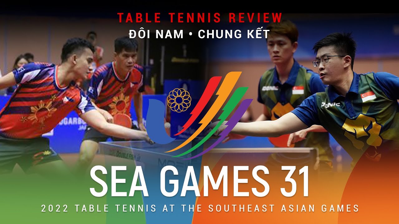 Richard Gonzales/John Misal vs Clarence Chew/Ethan Poh | Chung Kết | 2022 Bóng Bàn Sea Games 31