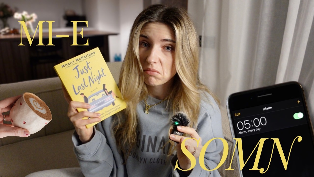 m-am trezit la 5 DIMINEAȚA timp de o săptămână SĂ CITESC 😴📚 | reading vlog
