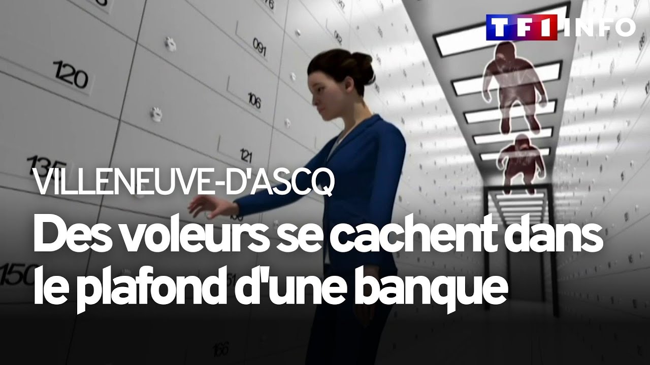 Ils braquent une banque en se faufilant dans les faux plafonds