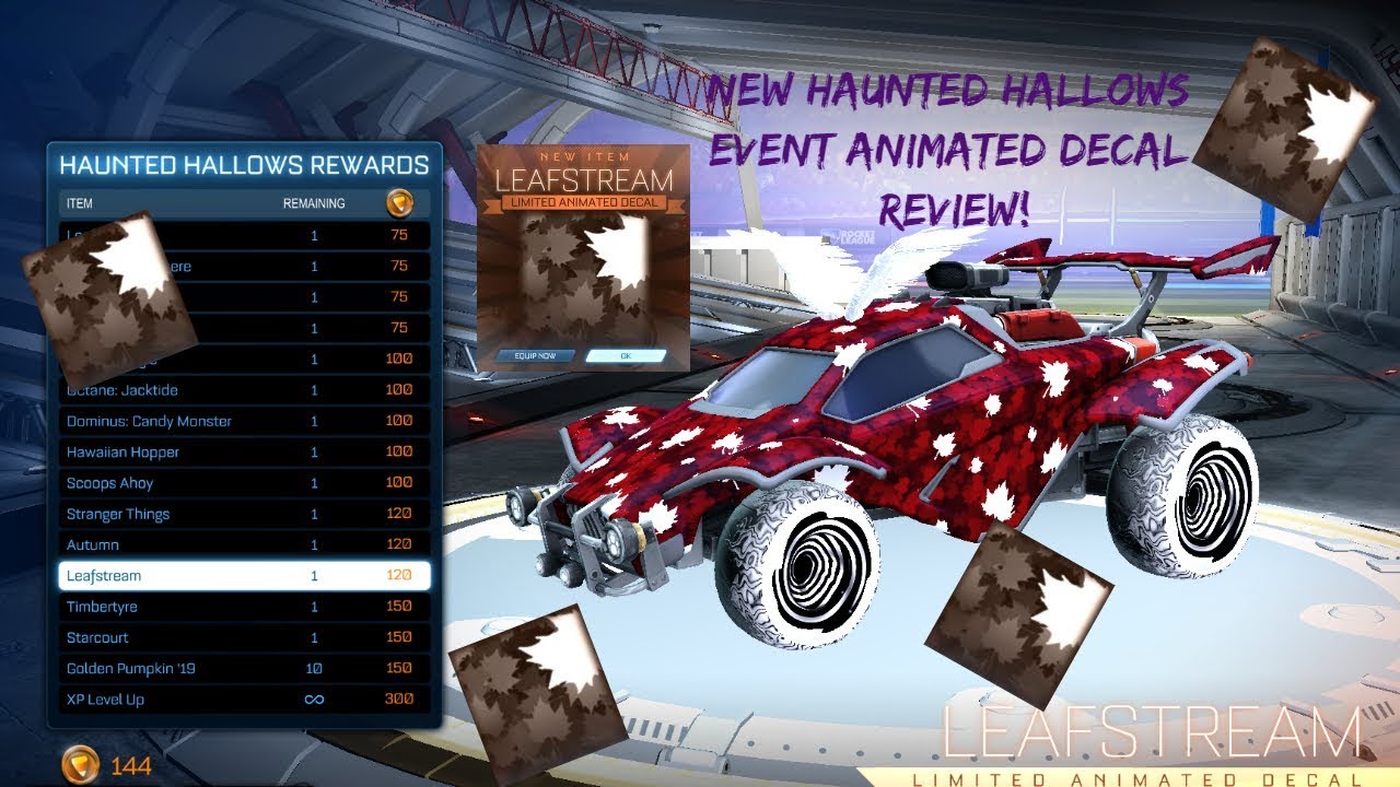 *NEW* Haunted Hallows Event Leafstream Animate Decal Review!!!