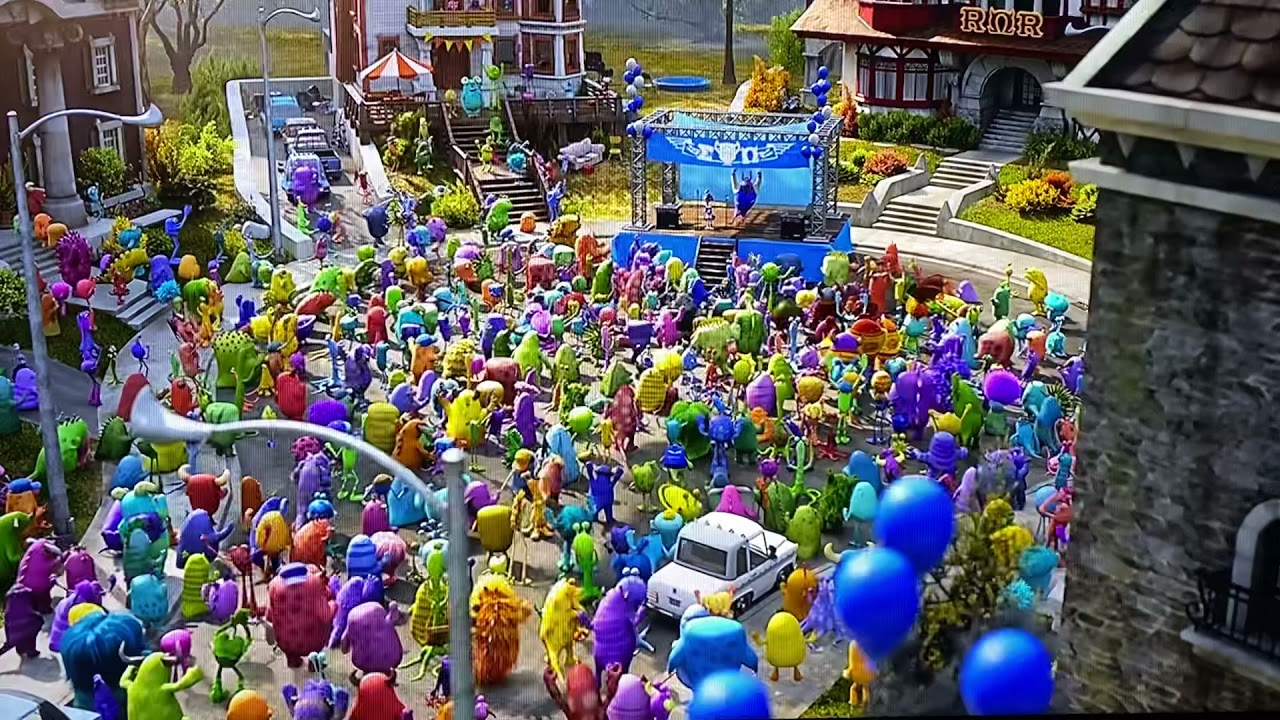 Monsters University- Signing up for the Scare Games