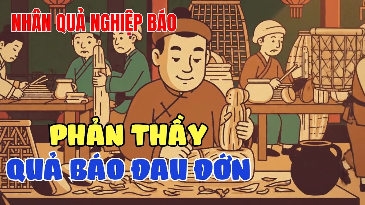 CHUYỆN NHÂN QUẢ CÓ THẬT: Vì Cướp Nghề Của Thầy, Kẻ Phản Thầy Nhận Quả Báo Đau Đớn
