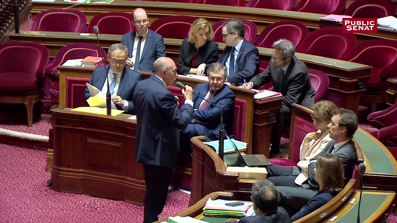 G&eacute;rard Collomb s'exprime sur l'incident de s&eacute;ance au S&eacute;nat