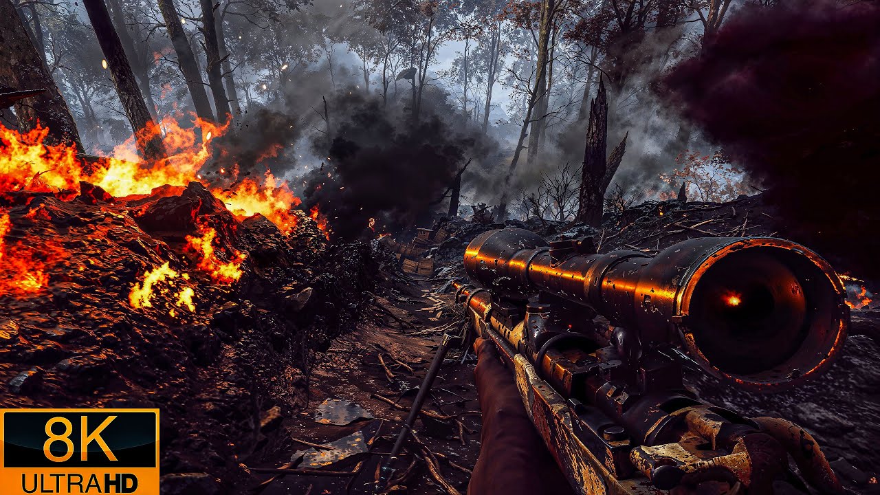 French Colonial Forces｜Provence France 1944｜Battlefield 5｜8K RTX