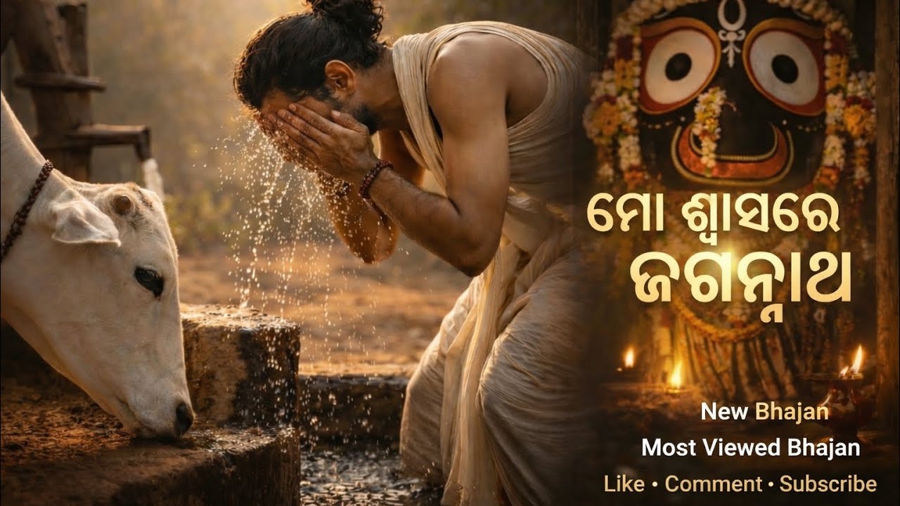 Mo swasa re Jagannath!ମୋ ଶ୍ୱାସରେ ଜଗନ୍ନାଥ🙏! New Odia Bhajan New Odia Bhajan#MorningBhajan #Jagannath