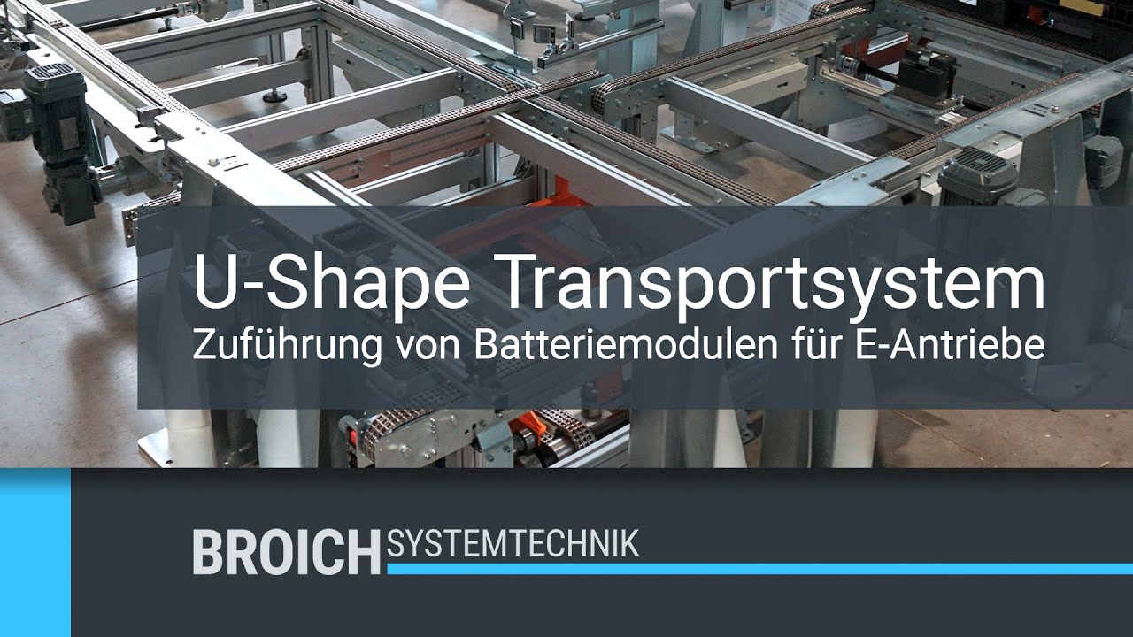 Behälterwechselsystem im U-Shape-Design