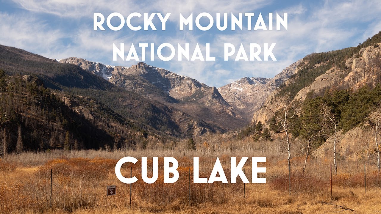 CUB LAKE - A Relaxing LESS TRAVELED Intro Hike in Rocky Mountain National Park