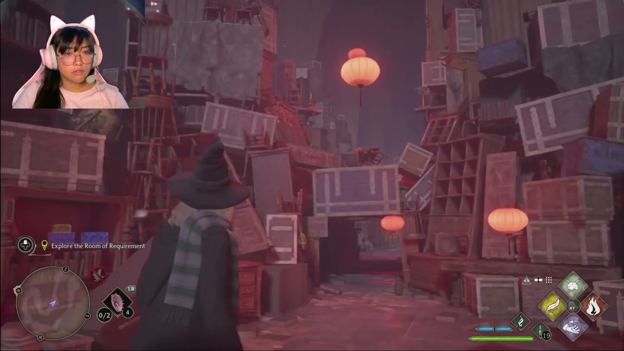 ♡ Let's Play Hogwarts Legacy Together! The Room Of Requirement! ♡