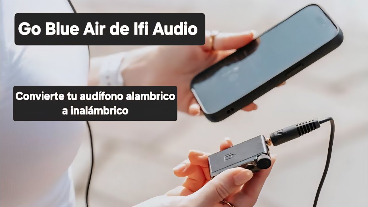 Lanzamientos Mundial Go Blue Air: Convierte tus audífonos a inalámbricos 