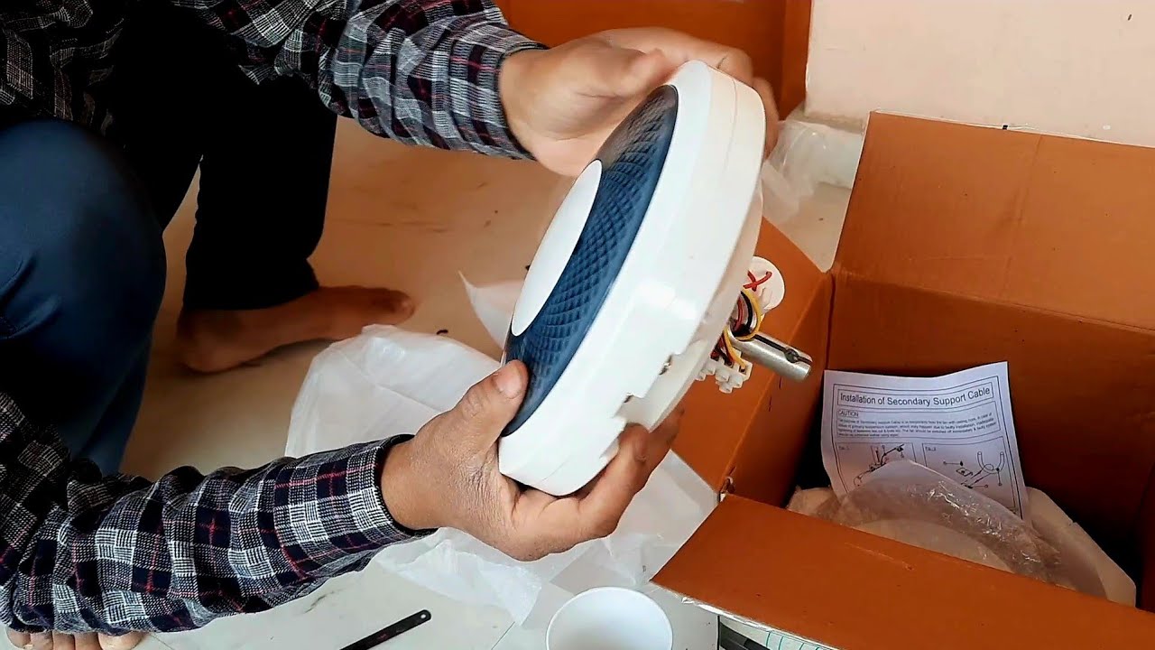 Nnex Glyde Celeing Fan ₹3449/- Unboxing