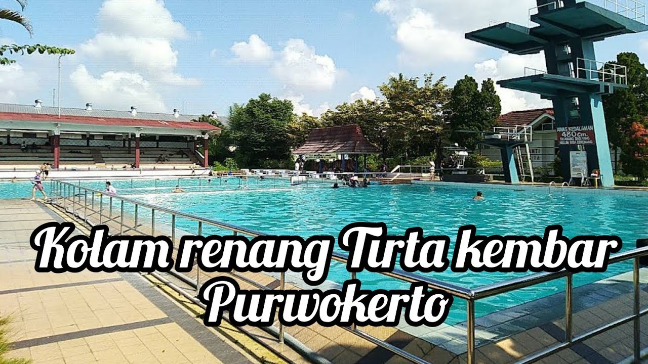 week end bareng keluarga di Kolam renang Tirta kembar purwokerto
